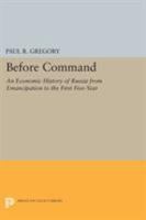 Before Command 0691608563 Book Cover