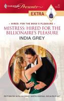 Mistress: Hired for the Billionaire's Pleasure 0373527055 Book Cover