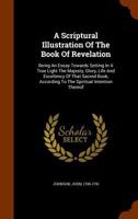 A Scriptural Illustration Of The Book Of Revelation: Being An Essay Towards Setting In A True Light The Majesty, Glory, Life And Excellency Of That ... According To The Spiritual Intention Thereof 134616049X Book Cover