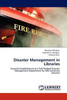 Disaster Management in Libraries 3846595071 Book Cover