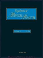 Encyclopedia of Mental Health, Vol. 1: A-Di 0122266765 Book Cover