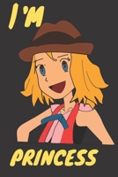 Im Princess: This book is intended for one of your children or relatives to write their creations consists of 120 pages B084DGDV5M Book Cover