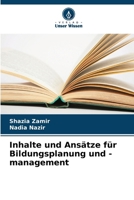 Inhalte und Ansätze für Bildungsplanung und -management (German Edition) 6208307074 Book Cover