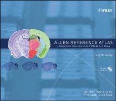 The Allen Reference Atlas, (Book + CD-ROM): A Digital Color Brain Atlas of the C57BL/6J Male Mouse 0470053569 Book Cover