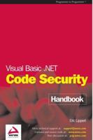 Visual Basic .NET Code Security Handbook 1861007477 Book Cover