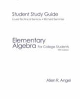 Elementary Algebra for College Students 0130402109 Book Cover