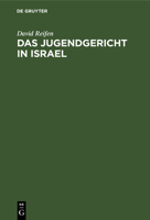 Das Jugendgericht in Israel 3110035952 Book Cover