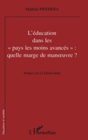 L'EDUCATON DANS LES " PAYS LES MOINS AVANCES " : QUELLE MARGE DE MANŒUVRE ? 2738482937 Book Cover