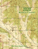 2020 Weekly Planner: West Plains, Missouri (1940): Vintage Topo Map Cover 1677439688 Book Cover