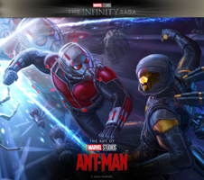 Marvel Studios' The Infinity Saga - Ant-Man: The Art of the Movie 1803367873 Book Cover