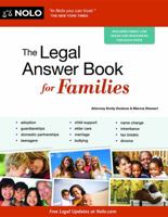 The Legal Answer Book for Families 1413319750 Book Cover