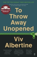 To Throw Away Unopened 0571326226 Book Cover