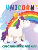 Unicorn Coloring Book for kids B0C12QNQ2J Book Cover