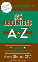 Tax Deductions A to Z for Sales Professionals (Tax Deductions A to Z series) 1933672145 Book Cover