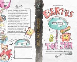 The Oddventures of Bartus & Toe Jam: Doughnuts, Dungarees & Disciples 0991458184 Book Cover