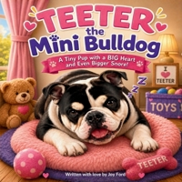 Teeter the Mini Bulldog: A Tiny Pup with a Big Heart B0H3MSWLKX Book Cover