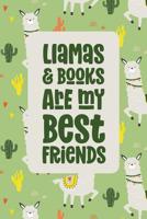 Llamas & Books Are My Best Friends: Cute Reading Log Book for Teens & Kids 1077047886 Book Cover