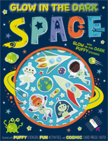 Glow in the Dark Space Activity Book 1800589956 Book Cover