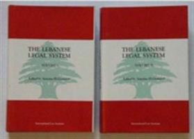 The Lebanese Legal System, Two Volume Set 0935328289 Book Cover