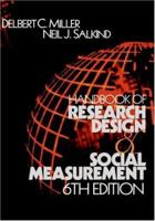 Handbook of Research Design and Social Measurement 0803942206 Book Cover