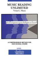 Music Reading Unlimited: A Comprehensive Method for High School Choirs Level 1 Book (Student) 1581061803 Book Cover