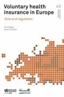 Voluntary Health Insurance in Europe : Role and Regulation 9289050381 Book Cover
