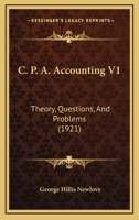 C. P. A. Accounting V1: Theory, Questions, And Problems 1166479277 Book Cover