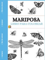 Libro Para Colorear Mariposa: Páginas para colorear de mariposas únicas null Book Cover