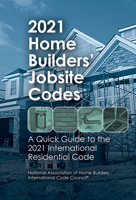 2021 Home Builders' Jobsite Codes 0867187875 Book Cover