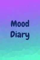 Mood Diary: Calming Cool Pastel Colors 1796982512 Book Cover