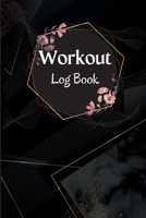 Workout Record Book: Workout Log Book & Training Journal for Women, Exercise Notebook and Fitness Journal, Gym Planner for Personal Training 1803857641 Book Cover