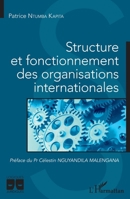 Structure et fonctionnement des organisations internationales (Logiques Juridiques) 2343246548 Book Cover
