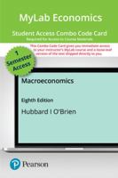 Mylab Economics with Pearson Etext -- Combo Access Card -- For Macroeconomics 0136714862 Book Cover