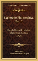 Exploratio Philosophica, Part 2 1120194660 Book Cover