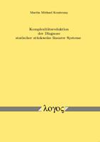 Komplexitatsreduktion Der Diagnose Statischer Stuckweise Linearer Systeme 383251371X Book Cover