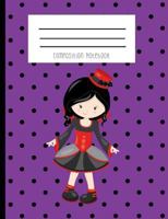 Composition Notebook: Vampire Girl Notebook 1724042076 Book Cover