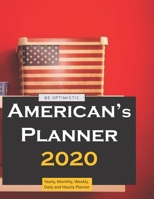 American's Planner 2020: Everyday Schedule 366 Days Full Page A Day: Calendar Schedule Organizer Appointment Journal Notebook Monthly Weekly Daily Hourly 1673740235 Book Cover