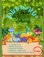 DinoSour: Kid's Activity Book B096LS1VT9 Book Cover