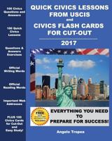 Quick Civics Lessons from USCIS and Civics Flash Cards for Cut-Out 1499387504 Book Cover