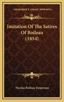 Imitation Of The Satires Of Boileau 1437026672 Book Cover