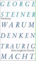 Ten Possible Reasons for Sadness of Thought 8498410339 Book Cover