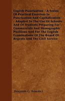English Punctuation: A Series of Practical Exercises in Punctuation and Capitalization 1015745245 Book Cover
