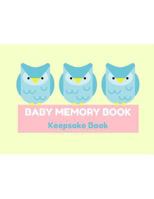 Baby Memory Book: Keepsake Book 1794438378 Book Cover