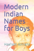 Modern Indian Names for Boys B089M6P5FV Book Cover