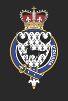 O'Duana: O'Duana Coat of Arms and Family Crest Notebook Journal (6 x 9 - 100 pages) 1676487166 Book Cover
