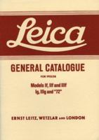 Leica General Catalogue for 1955-58 B01K0RGGC8 Book Cover