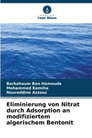 Eliminierung von Nitrat durch Adsorption an modifiziertem algerischem Bentonit 6206868524 Book Cover