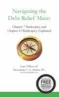 Navigating the Debt Relief Maze: Chapter 7 Bankruptcy and Chapter 13 Bankruptcy 0692288686 Book Cover