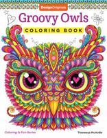 Groovy Owls Coloring Book 1497202078 Book Cover