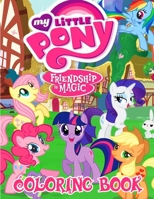 My Little Pony Coloring Book B08JDTNB9X Book Cover